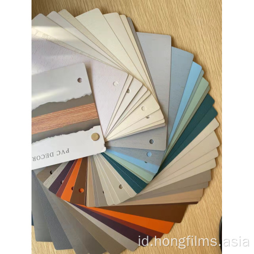Glossy atau Matt PVC Lamination Film Roll